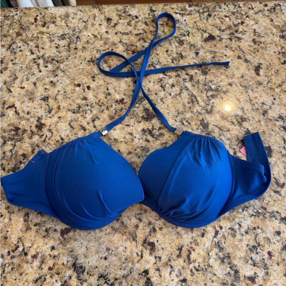 Victoria's Secret Blue Bikini Top